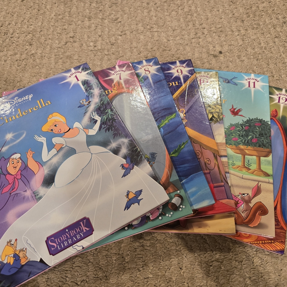 Disney Storybook Set with Cinderella and Friends
